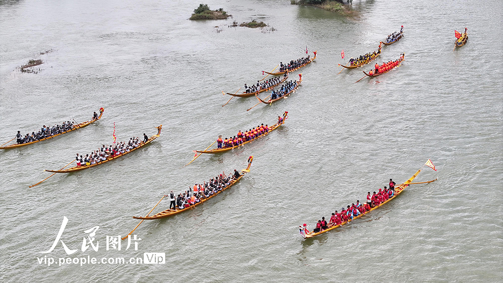 湖南道縣：龍船訓練迎端午【2】