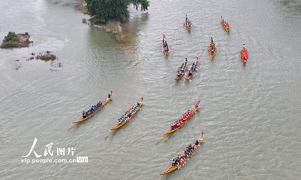 湖南道縣：龍船訓練迎端午【3】