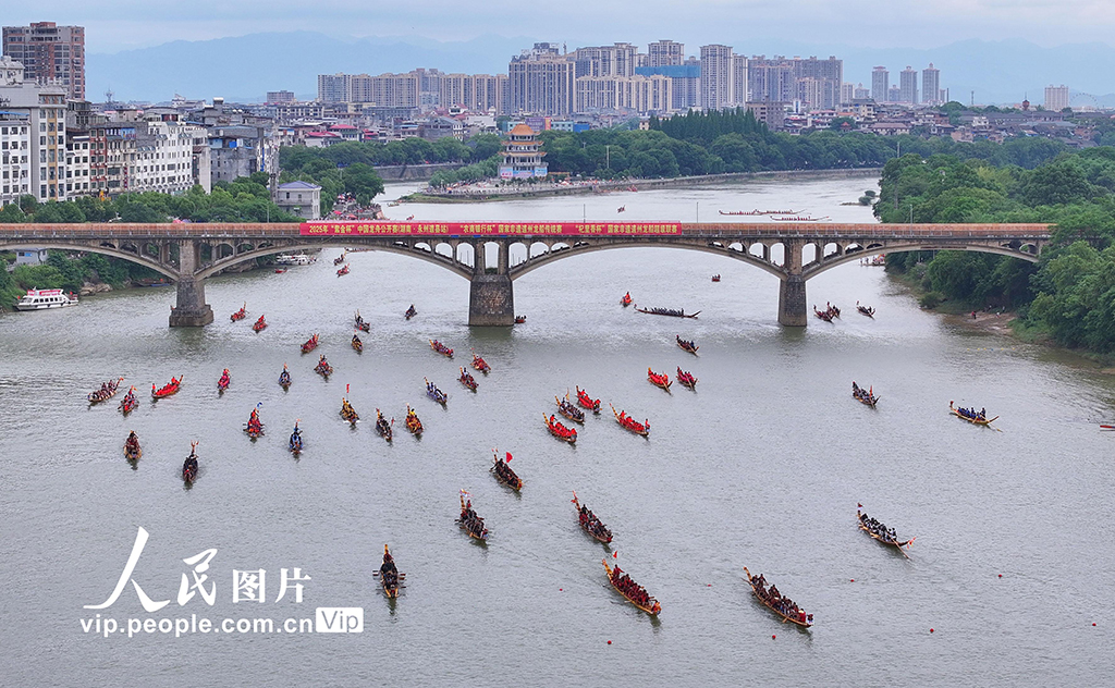 湖南道縣：龍船訓練迎端午【4】