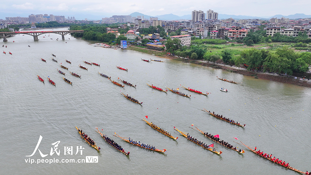 湖南道縣：龍船訓練迎端午【5】