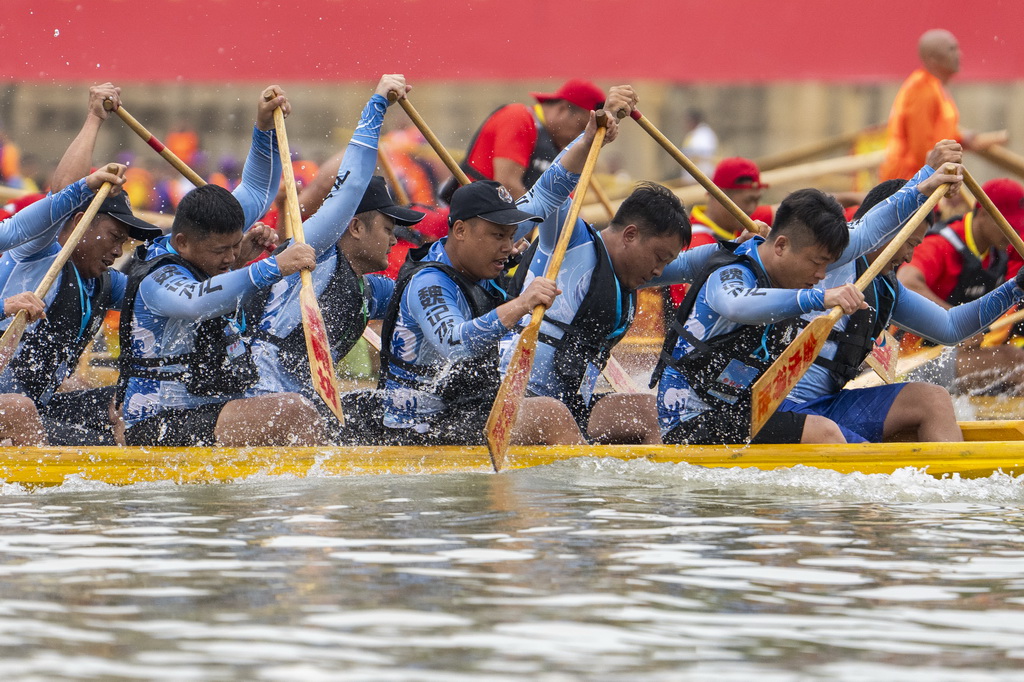 5月25日，參賽隊伍在比賽中。