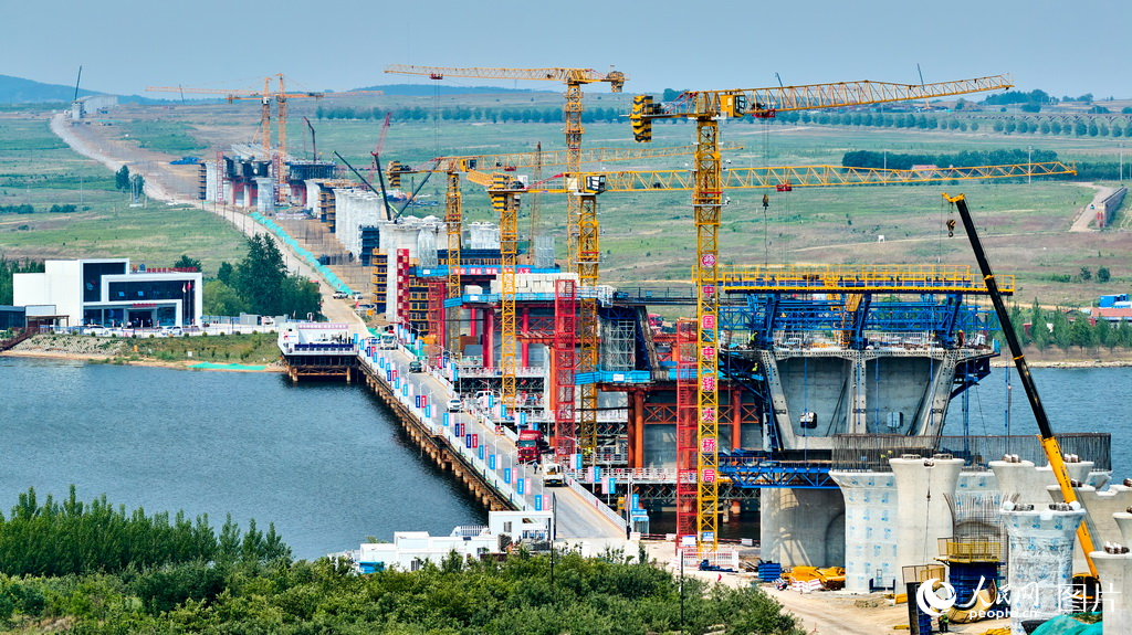 墻夼水庫特大橋施工提速【3】