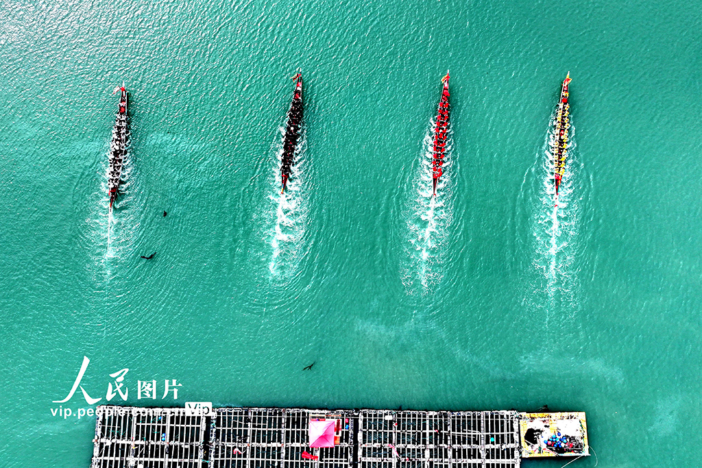 福建連江:海上賽龍舟【2】