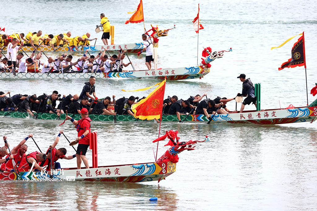 福建連江:海上賽龍舟【3】