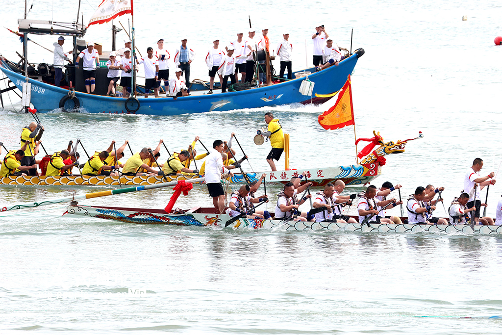 福建連江：海上賽龍舟【6】