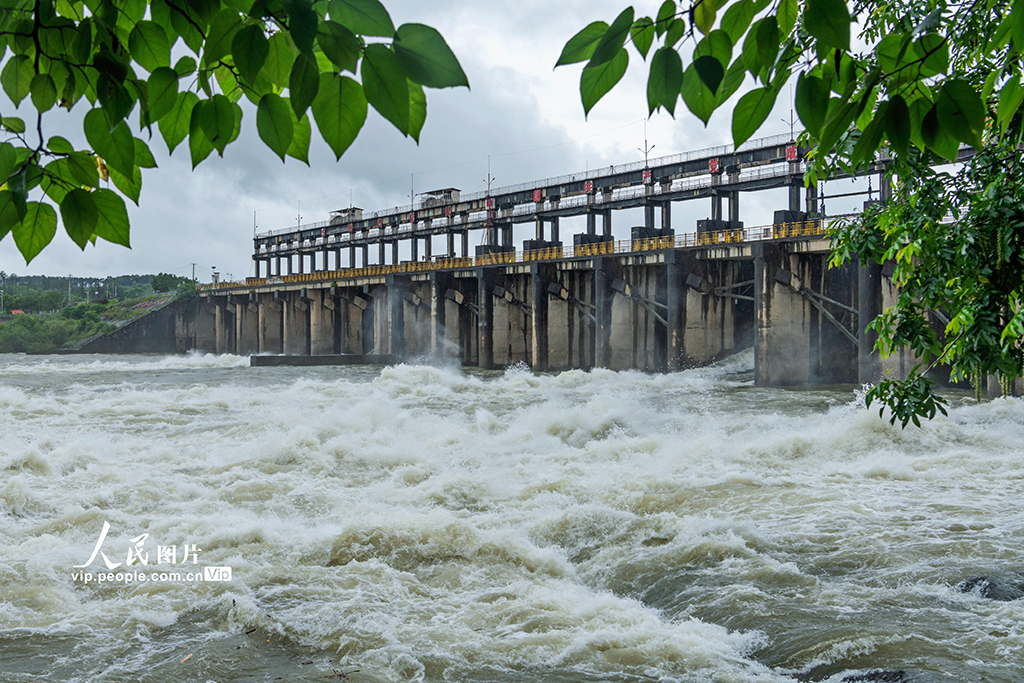 湖南東安:開閘泄洪【3】