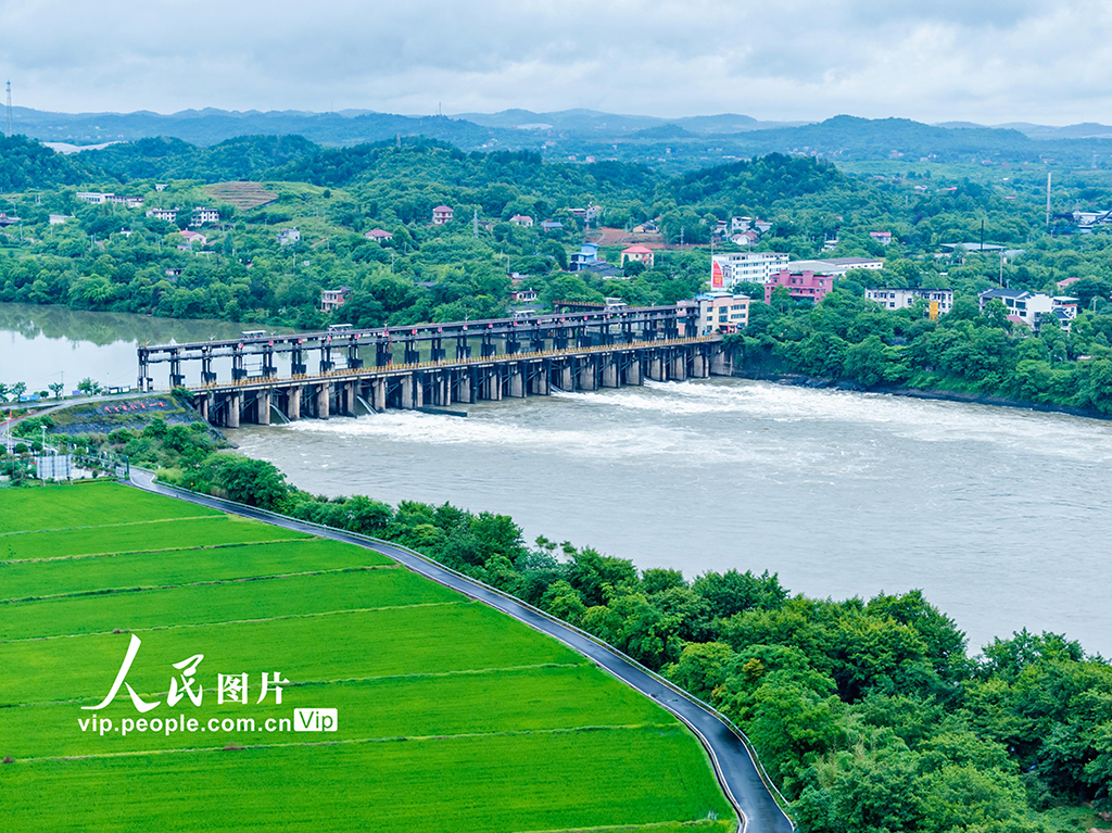 湖南東安:開閘泄洪【6】