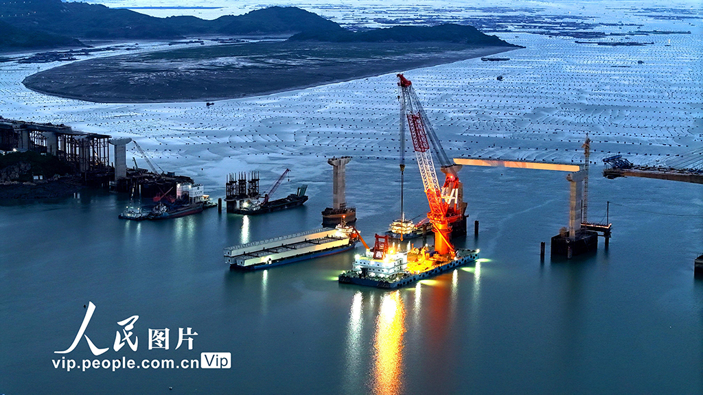 福建霞浦：東吾洋特大橋建設有序推進【2】