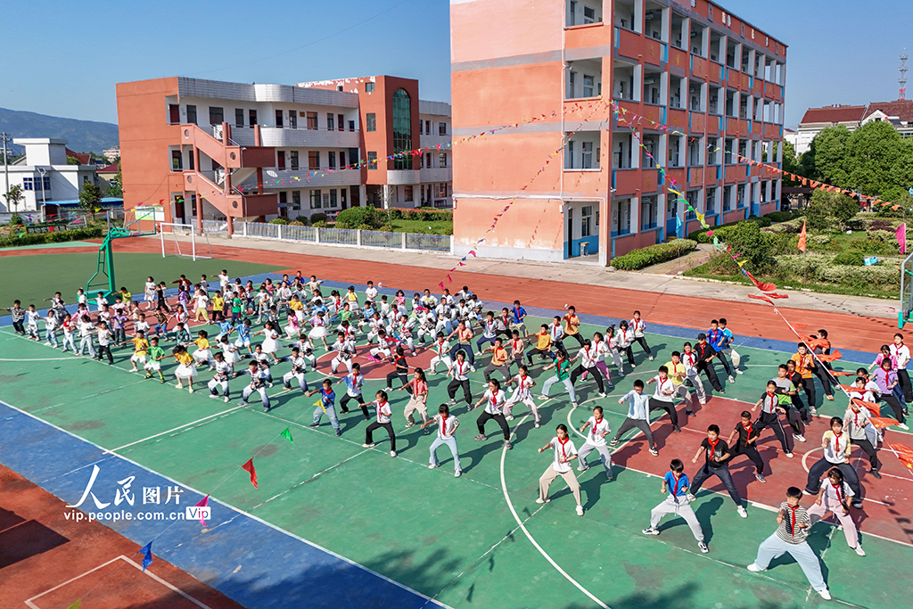 安徽銅陵:武術進校園 非遺共傳承【4】