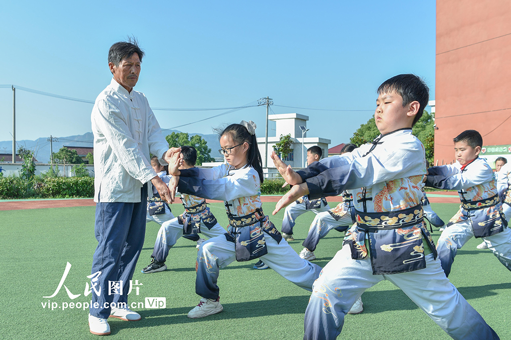 安徽銅陵:武術進校園 非遺共傳承【5】