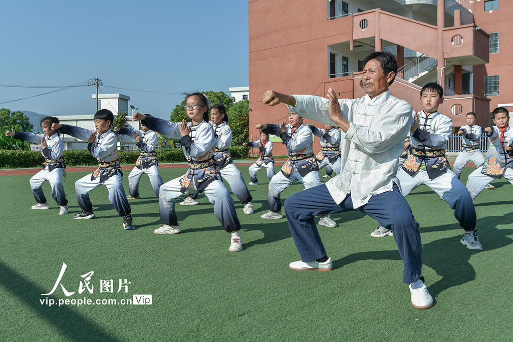 安徽銅陵:武術進校園 非遺共傳承【6】
