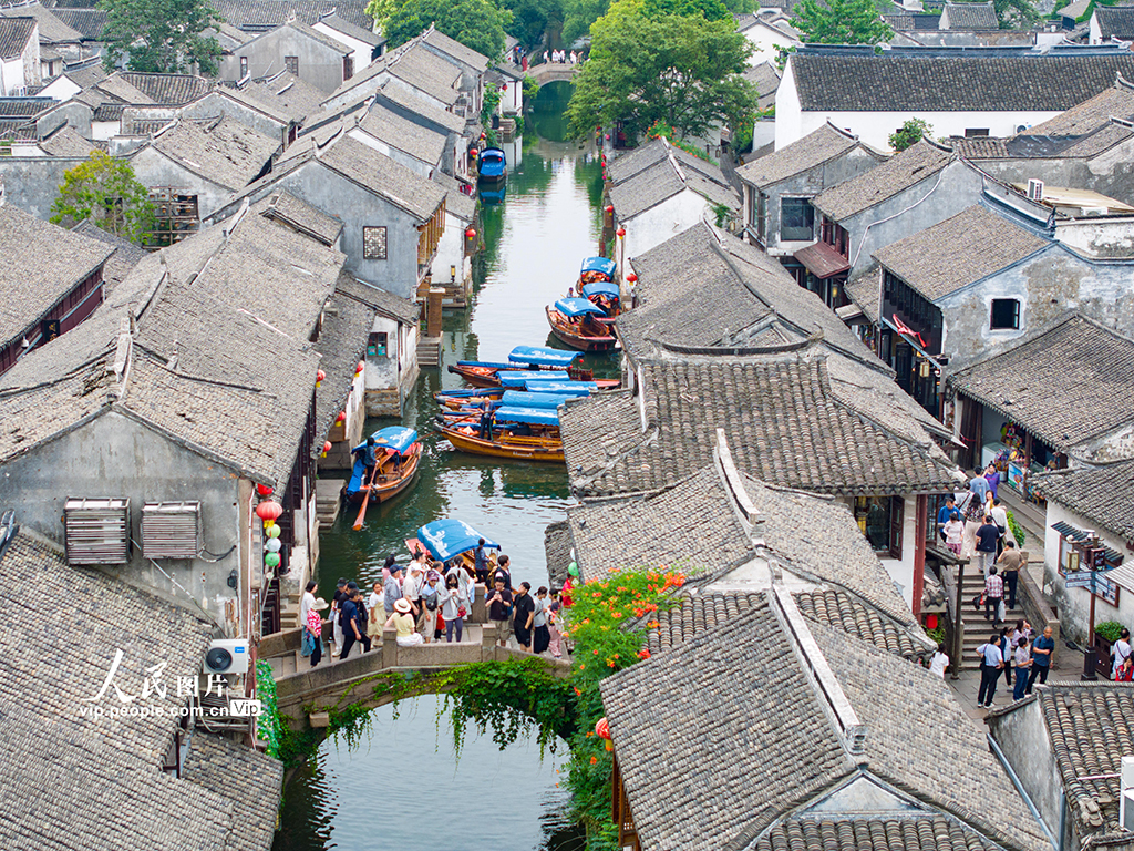 江蘇昆山：周莊古鎮旅游人氣旺【2】