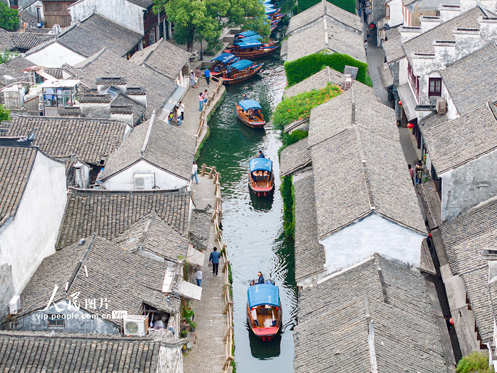 江蘇昆山：周莊古鎮旅游人氣旺【3】