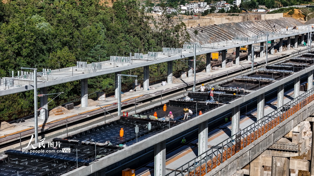 盤興高鐵保田站建設有序推進【2】