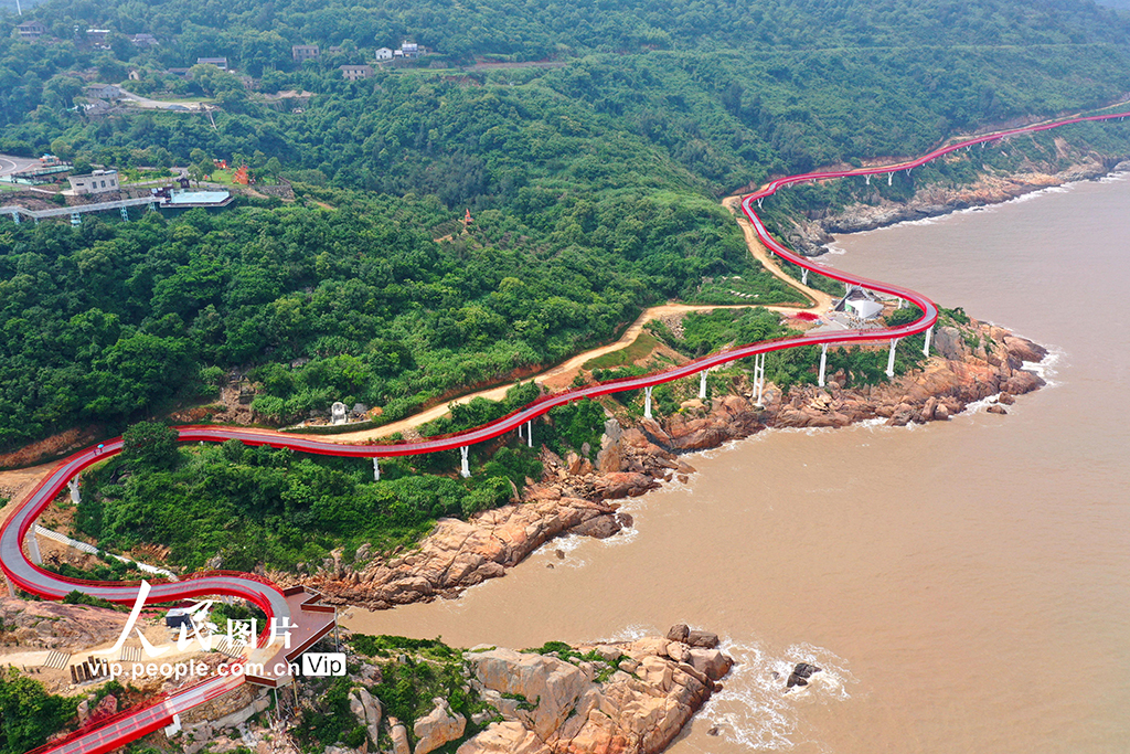 浙江玉環：漫步濱海綠道 樂享健康生活【3】