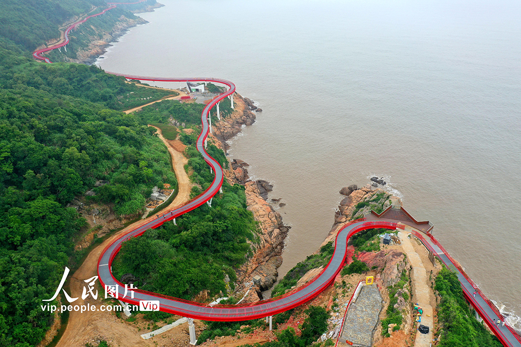 浙江玉環：漫步濱海綠道 樂享健康生活【2】