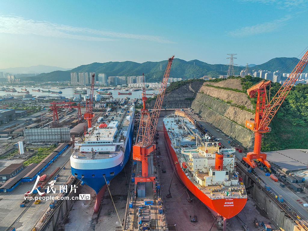 浙江舟山:船舶維修忙【3】