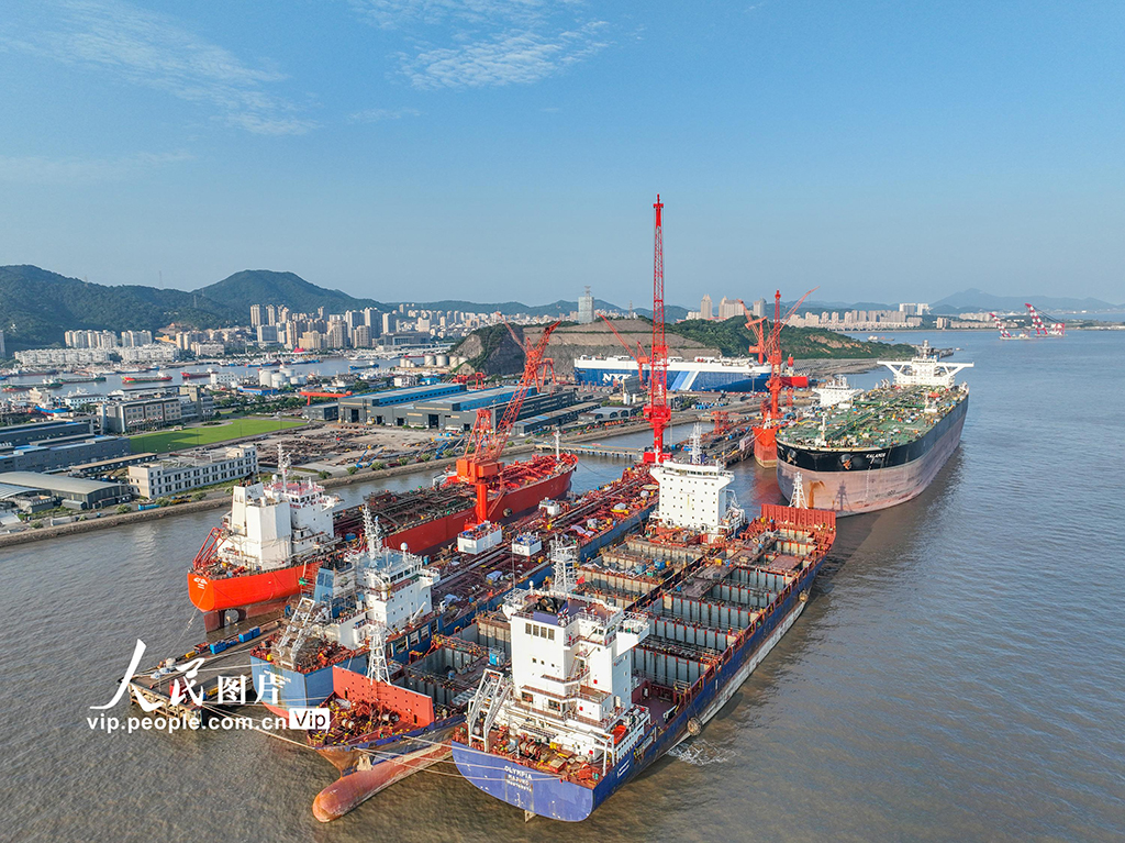 浙江舟山:船舶維修忙【5】