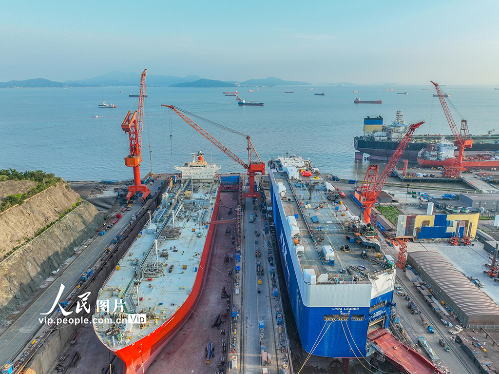 浙江舟山:船舶維修忙【2】