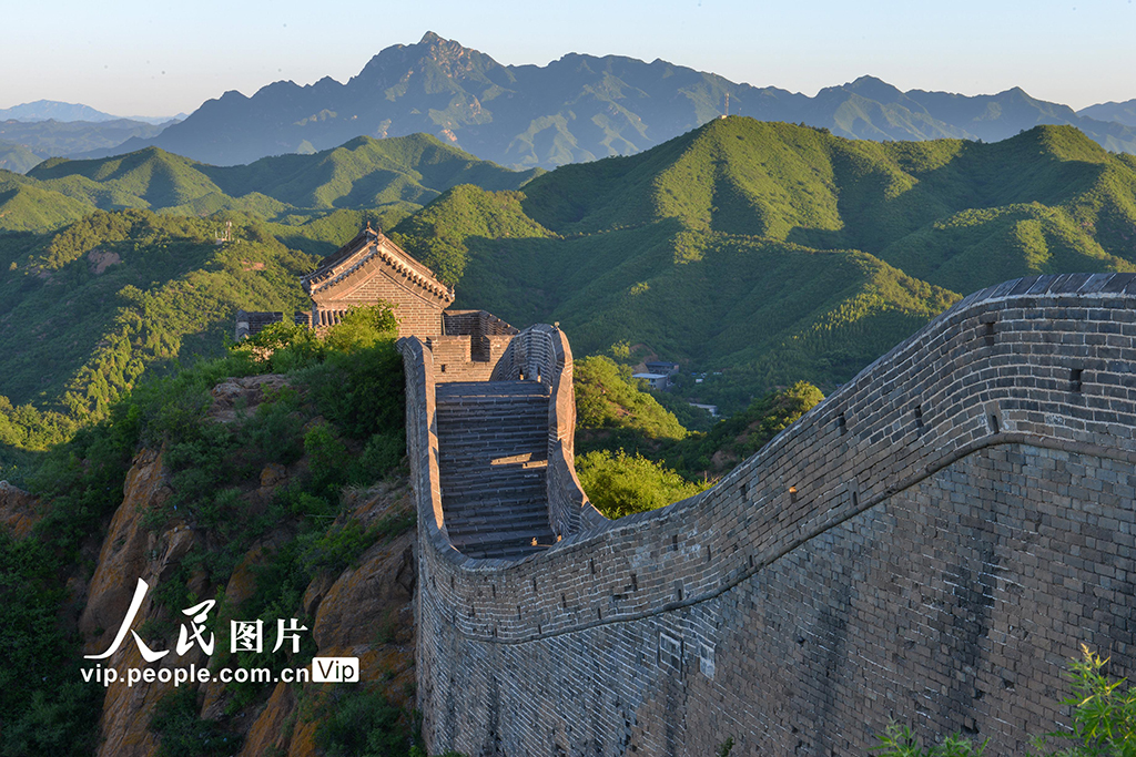 河北灤平:綠染長城景色如畫【6】