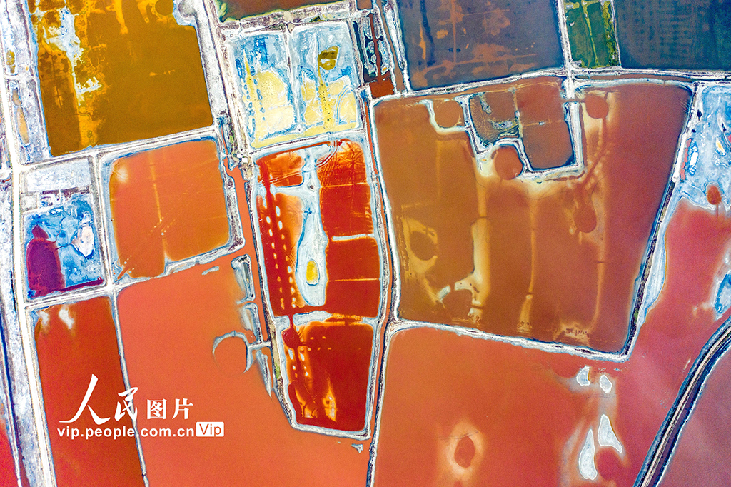 山西運城:夏季鹽湖色斑斕【2】