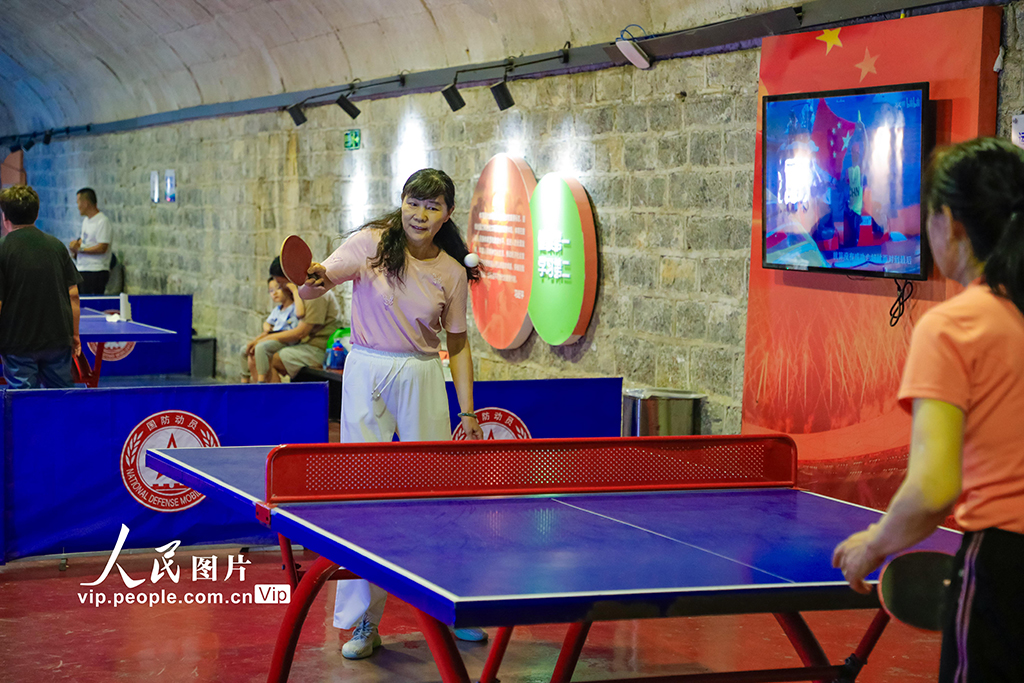 山東濟南:人防工程納涼點 夏日避暑好去處【3】