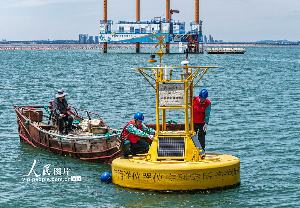 山東榮成:電力巡檢為海洋牧場“護航”【6】