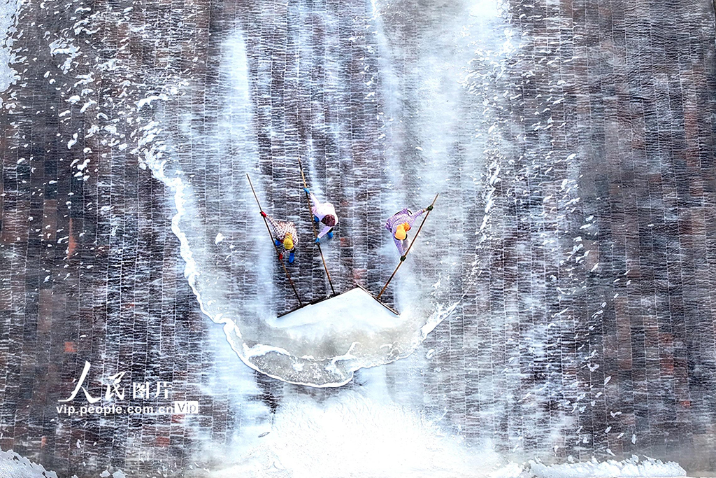 福建泉港：夏日收鹽忙【4】