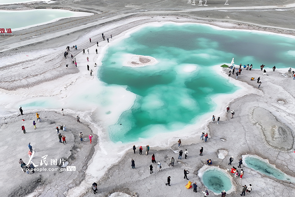 青海海西：翡翠湖醉游人【2】