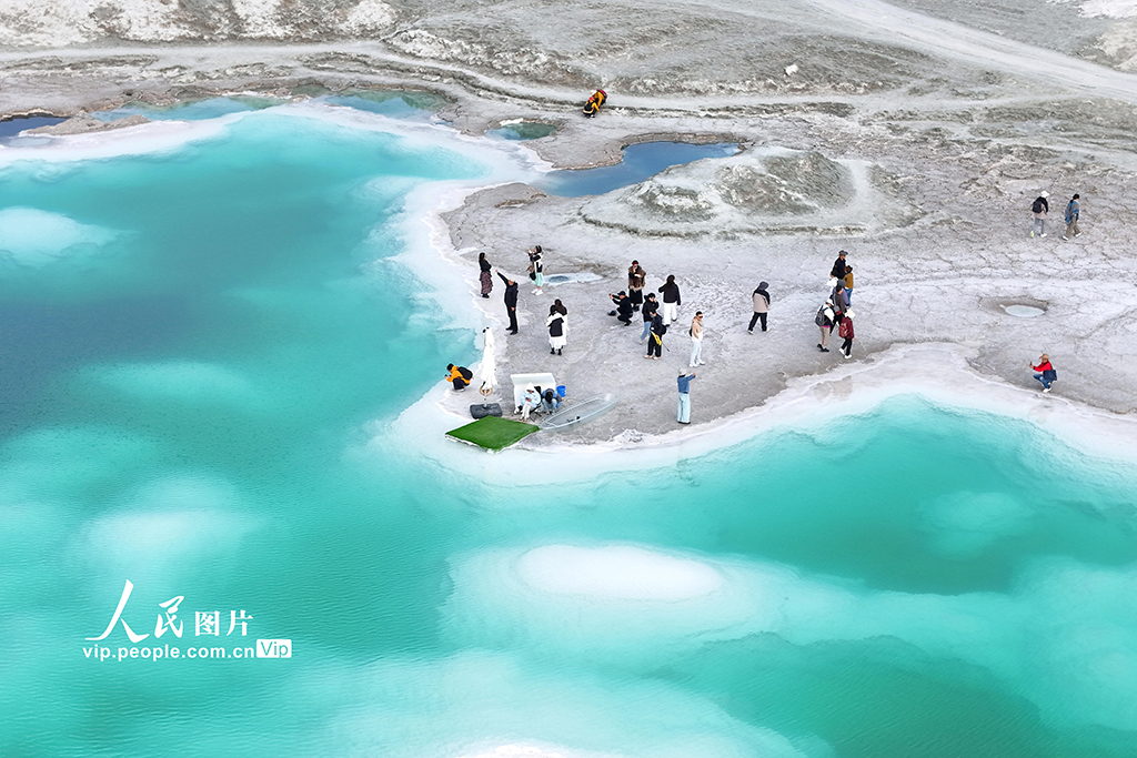 青海海西：翡翠湖醉游人【3】