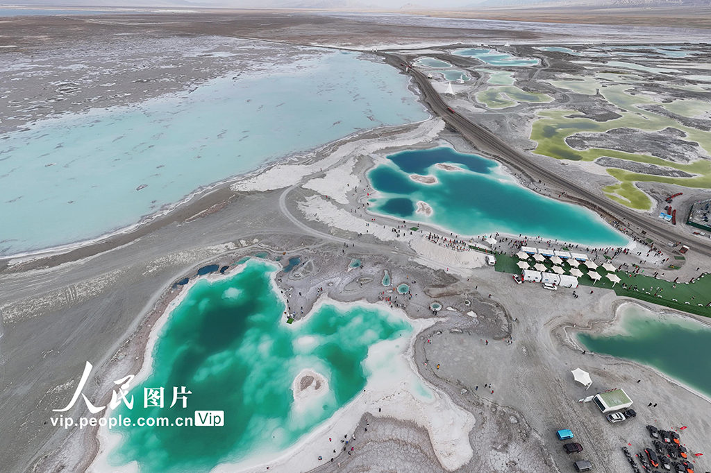 青海海西:翡翠湖醉游人【4】