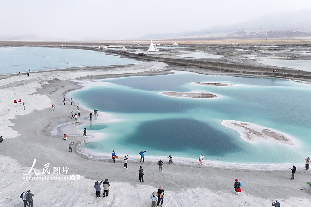 青海海西:翡翠湖醉游人【6】