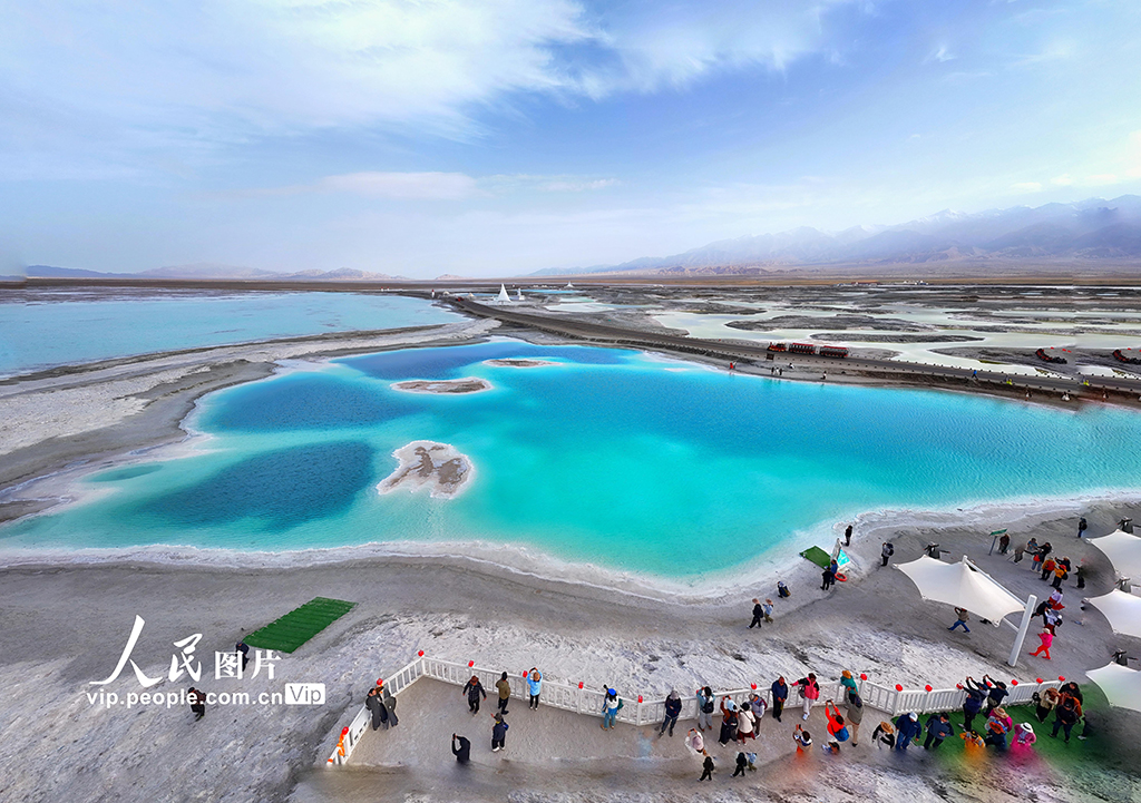 青海海西:翡翠湖醉游人【7】