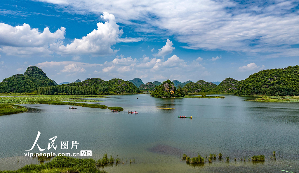 云南丘北:普者黑國家濕地公園風景秀美【2】