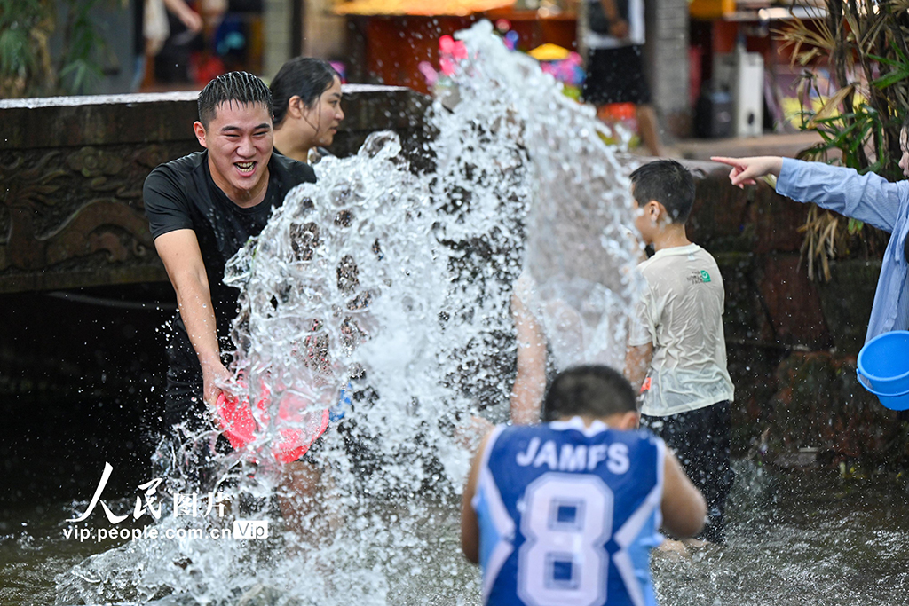 四川成都:黃龍溪古鎮戲水享清涼【4】