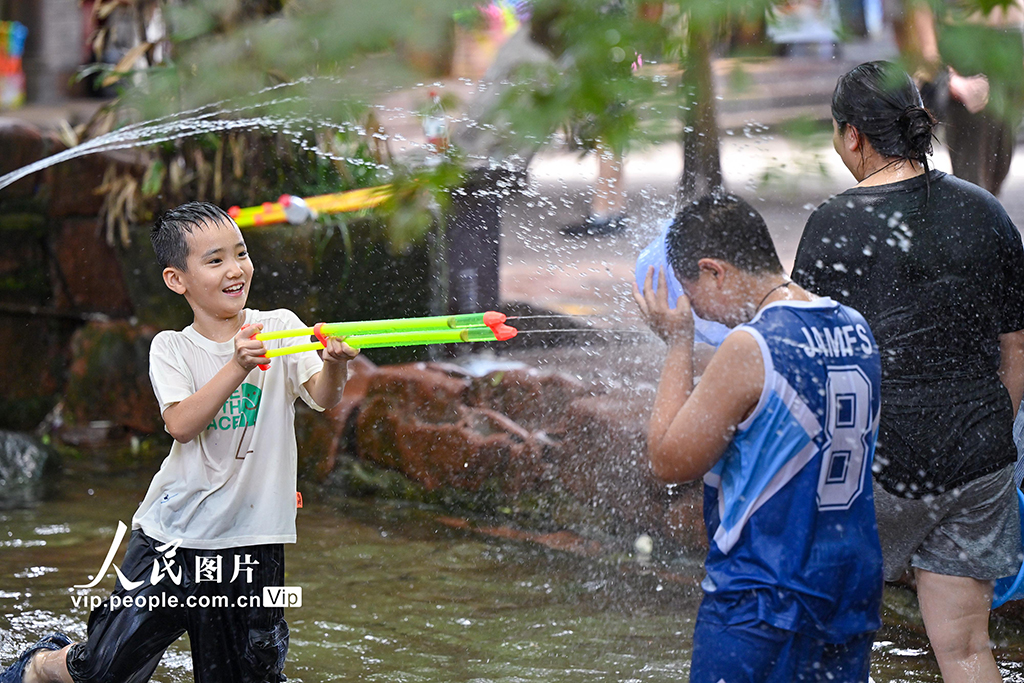 四川成都:黃龍溪古鎮戲水享清涼【5】