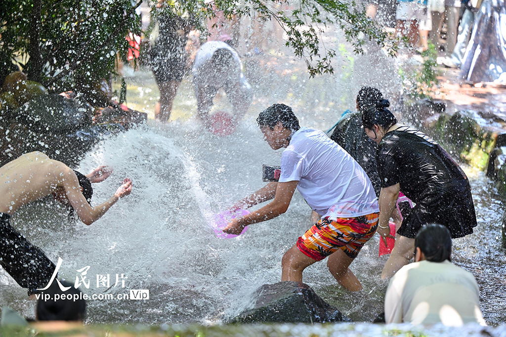 四川成都:黃龍溪古鎮戲水享清涼【6】