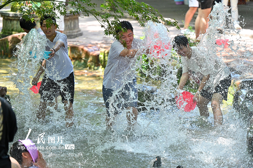 四川成都:黃龍溪古鎮戲水享清涼【7】