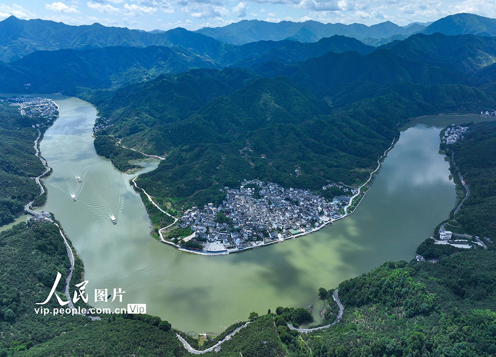 安徽歙縣:夏日新安江景美如畫【2】