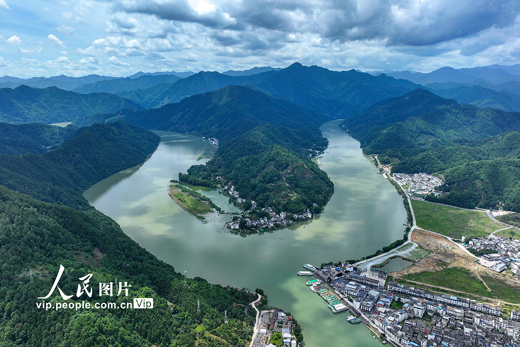 安徽歙縣:夏日新安江景美如畫【4】