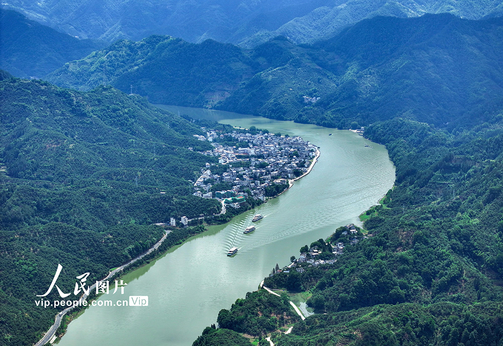 安徽歙縣:夏日新安江景美如畫【5】
