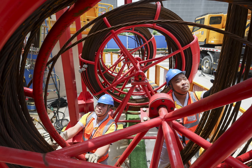 上海：全國首臺初雨調蓄豎井掘進機始發