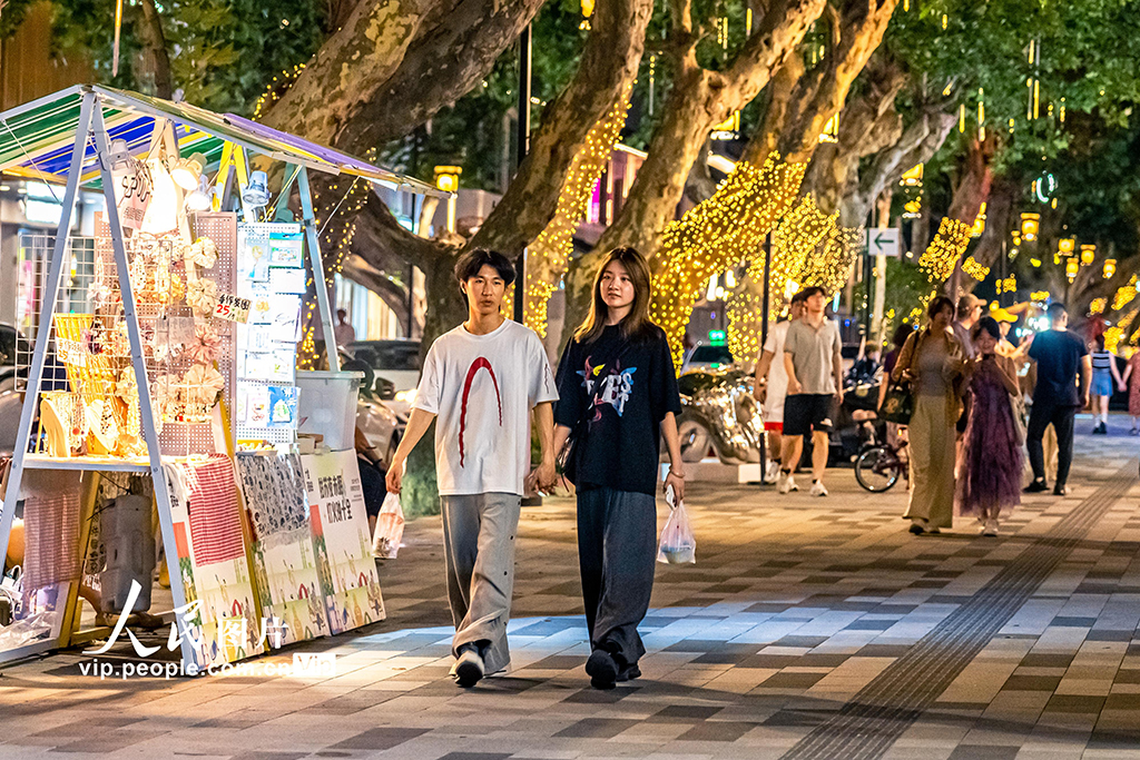 江蘇蘇州：“夜經濟”紅火