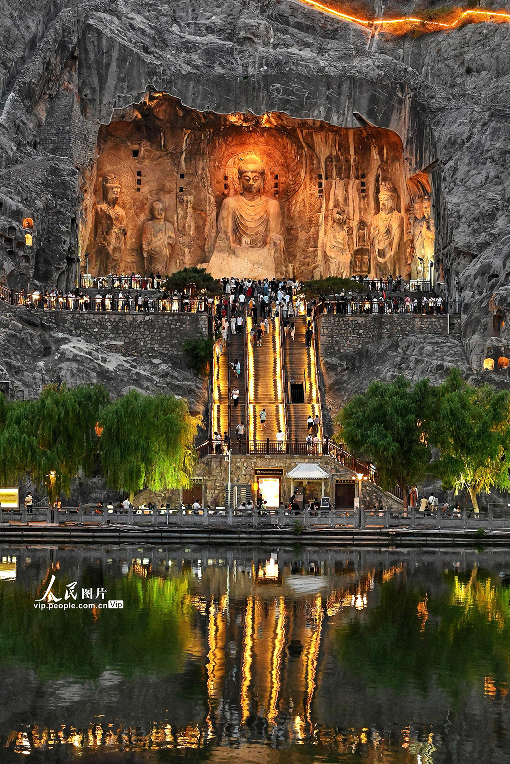 河南洛陽：夜游龍門【6】