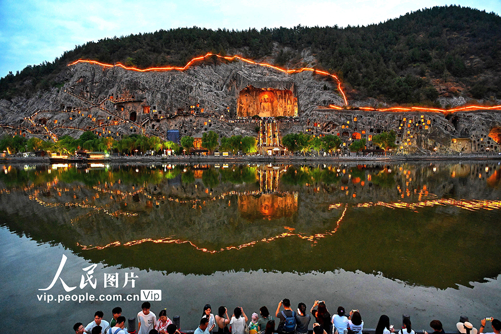 河南洛陽：夜游龍門【7】