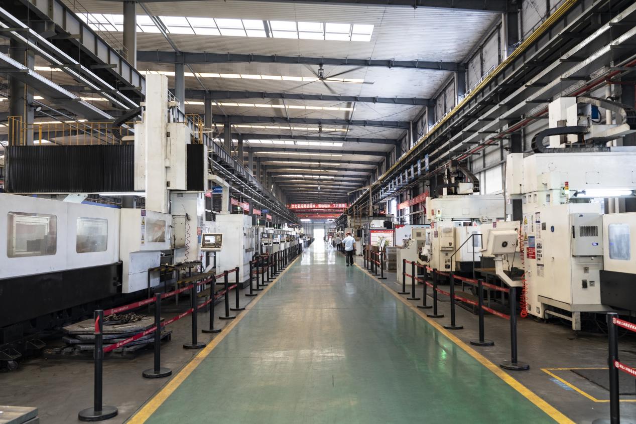 湖北三環鍛造有限公司智能化工廠。王劍攝