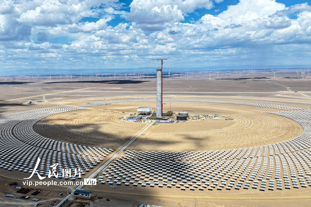 新疆:中能建哈密“光(熱)儲”1500MW基地項目建設有序推進【2】