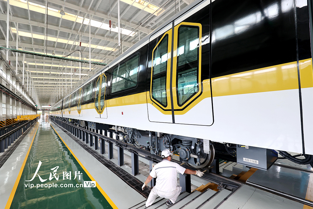 浙江杭州:杭德市域鐵路工程首列車下線【5】