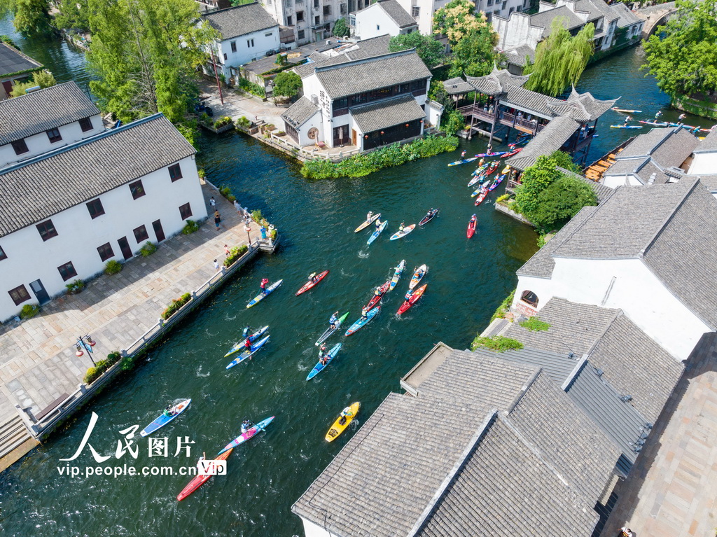 第七屆南潯古鎮槳板公開賽在浙江湖州舉行【2】