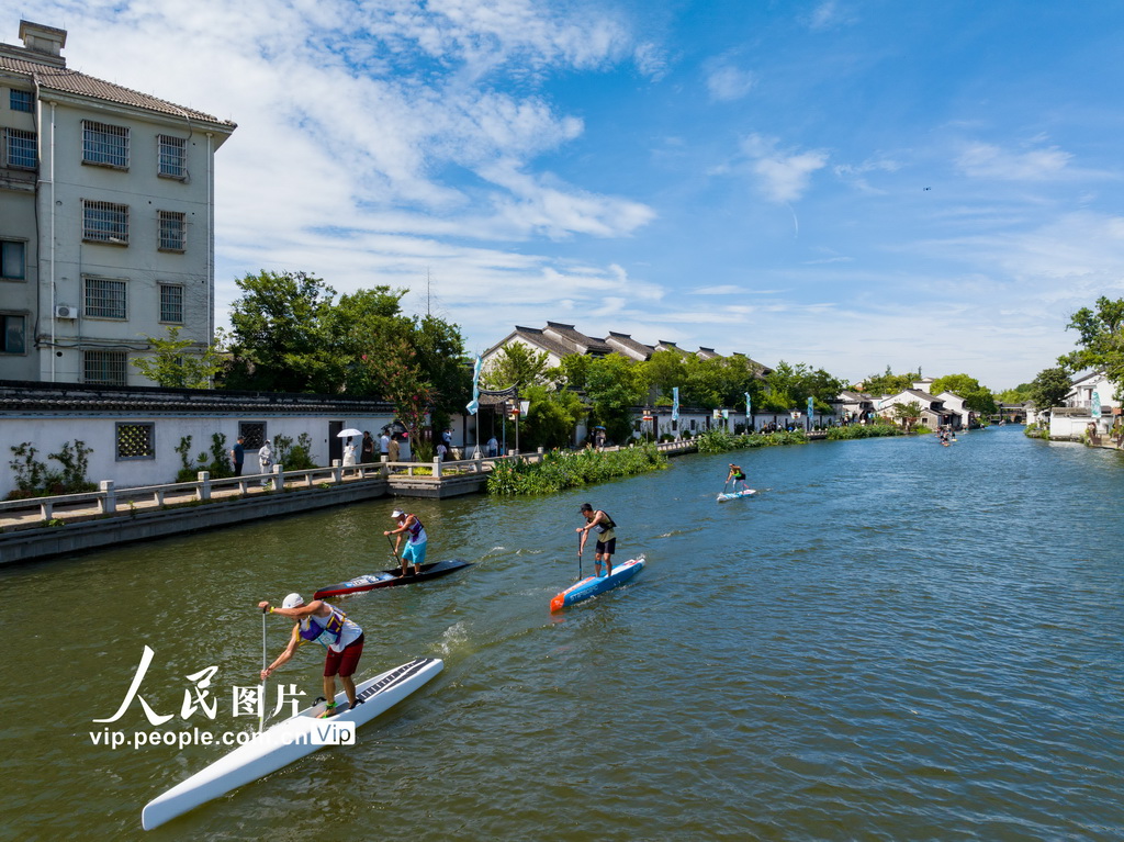第七屆南潯古鎮槳板公開賽在浙江湖州舉行【3】
